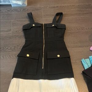 Black sandro dress